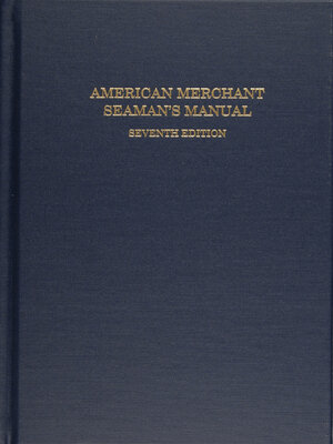 cover image of American Merchant Seaman's Manual